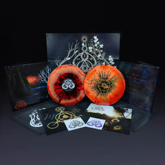 Gris - Il Était une Forêt G2LP (red/orange swirl with black splatter)