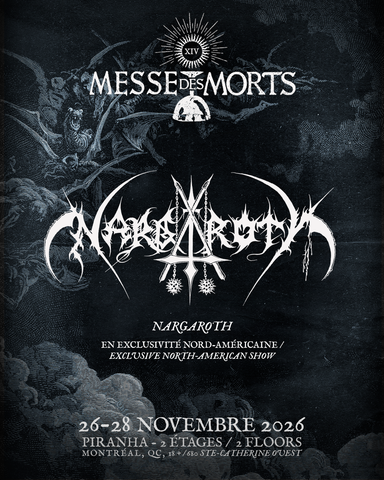 Messe des Morts XIV - 3-day pass|Messe des Morts XIV - passe de 3 jours