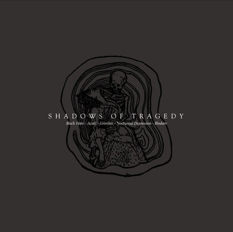 Acedi/Grimlair/Black Hate/Boldarv/Nocturnal Depression - Shadows of Tragedy  split CD
