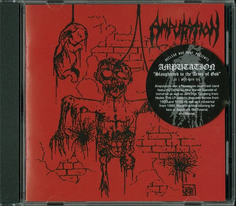 Amputation - Slaughtered in the Arms of God CD