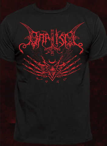 Baptism - Red Logo / Messe des Morts VII Shirt