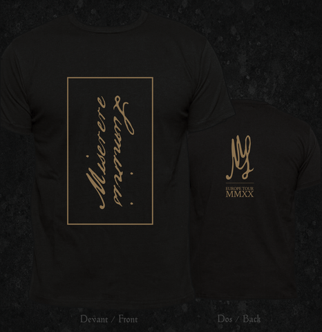 Miserere Luminis - Europe MMXX T-Shirt