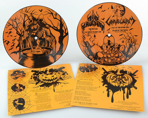Nunslaughter/Gravewürm - Split EP