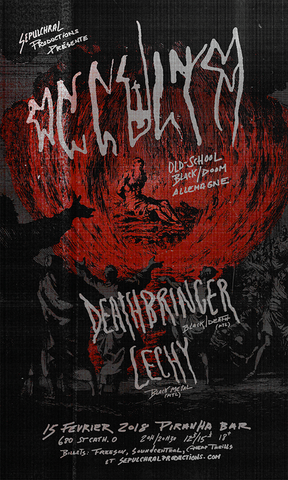 Occvlta/Deathbringer/Lechy @ Montréal