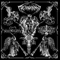 Permafrost/Menneskerhat/Annihilation 666 - Split CD