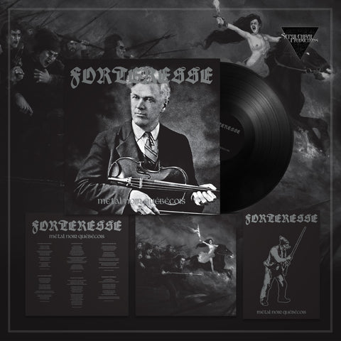 Forteresse - Métal Noir Québécois LP (BLACK)