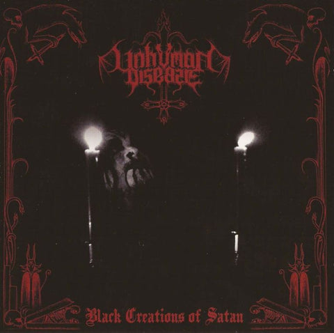 Unhuman Disease - Black Creations of Satan CD